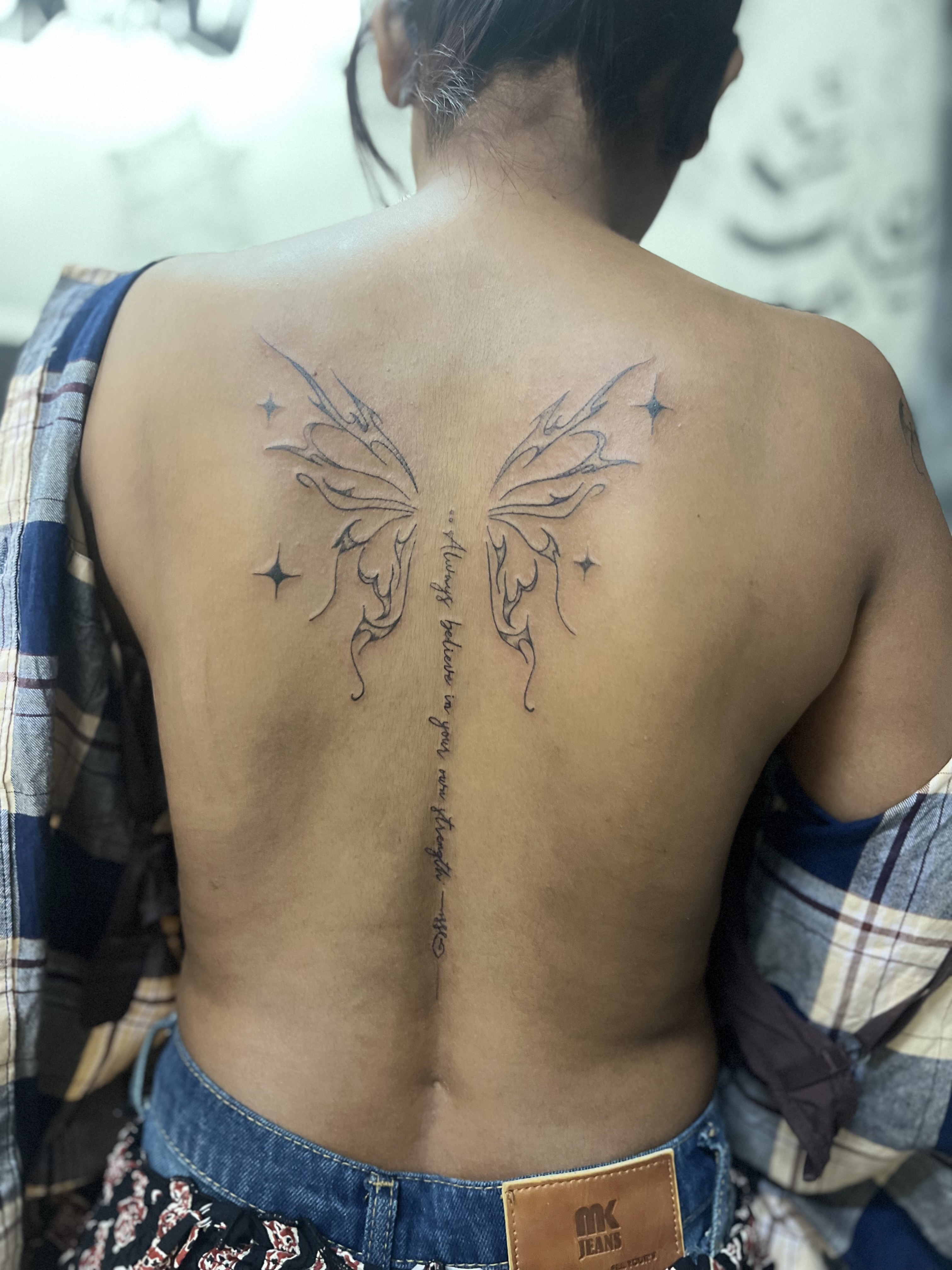 Butterfly wings