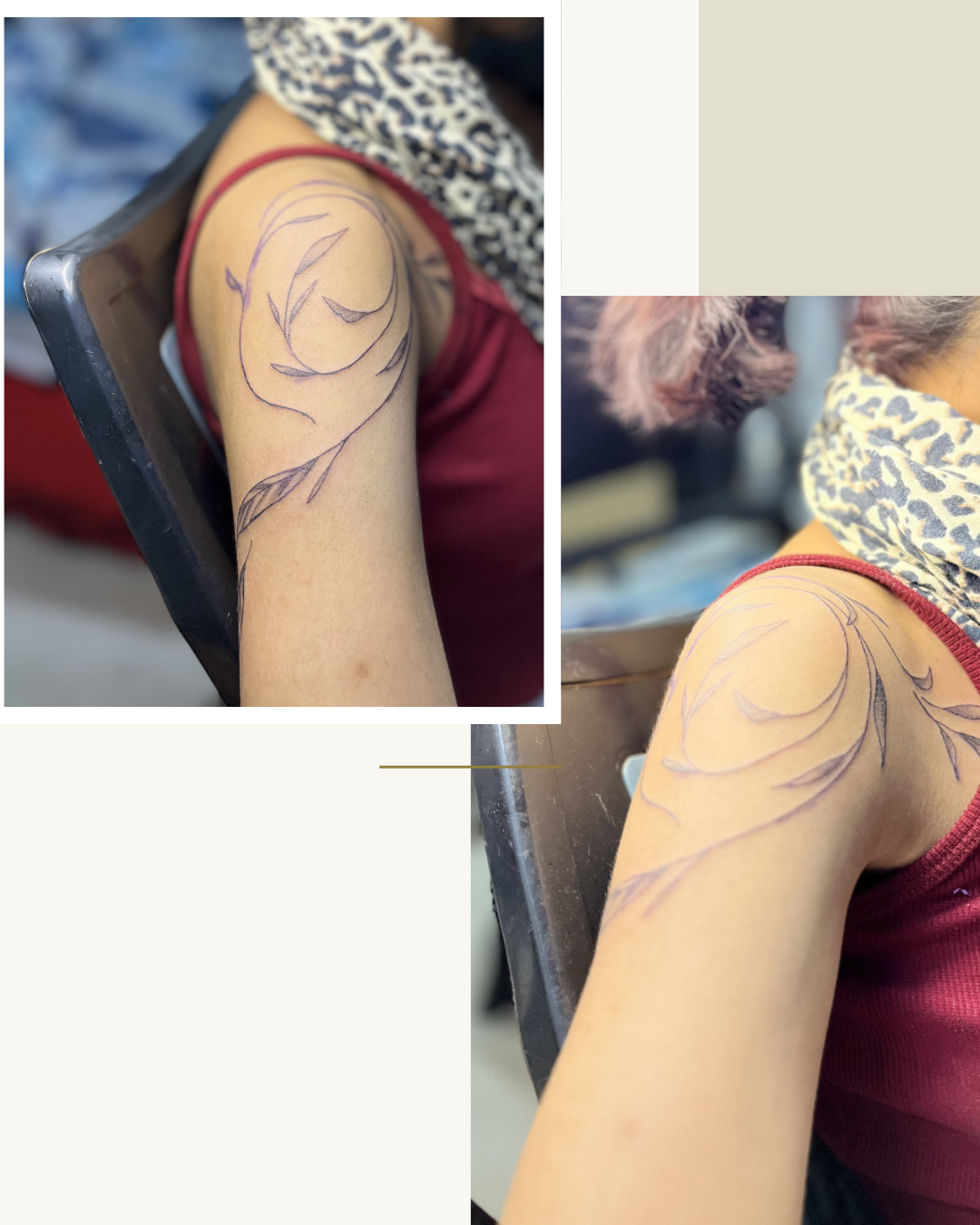 Leave’s tattoo